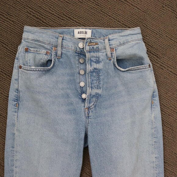 AGOLDE Riley High Rise Straight Crop - Dynamic - Size 25 - Picture 7 of 11